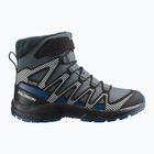Scarpe da trekking per bambini Salomon XA Pro V8 Winter Waterproof turbolenza / nero / blu scuro