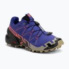 Scarpe da corsa da donna Salomon Speedcross 6 liberty/nero/fiamma neon