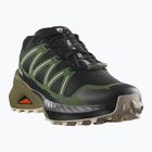 Scarpe da corsa da uomo Salomon Speedcross Peak nero/foresta nera/giorno piovoso