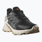 Scarpe da corsa da uomo Salomon Supercross 4 nero / vanilla ice / white pepper