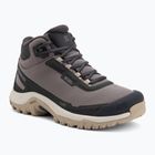 Scarpe da trekking da donna Salomon Shelter WP plum kitten/phantom/desert tan