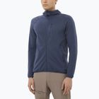 Felpa da uomo Salomon Essential Lightwarm Hoodie blue nights trekking