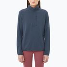 Felpa da trekking donna Salomon Essential Lightwarm Half Zip blue night