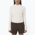 Maglia a maniche lunghe da corsa donna Salomon Bliss whisper white