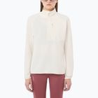 Felpa da trekking donna Salomon Essential Lightwarm Half Zip whisper white