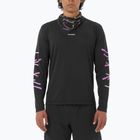 Maglia a maniche lunghe da running da uomo Salomon Shakeout Core deep black