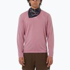 Maglia a maniche lunghe da running da uomo Salomon Shakeout Core dusky orchid