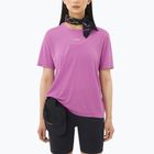 Maglietta da running da donna Salomon Shakeout Core iris orchid