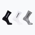 Calze Salomon Everyday Lite Crew 3 pack black/white/frost gray