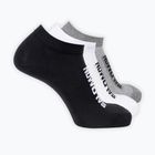 Calzini Salomon Everyday Lite Low 3 pairs black/white/frost gray