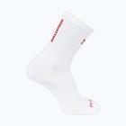 Calzini Salomon S/Lab Phantasm Crew 3 white/fiery red