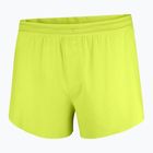 Pantaloncini da running da uomo Salomon Sense Aero SPLT 3 "acid lime"