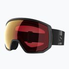 Maschera da sci Salomon Radium Pro Outline Sigma Photo S1-S3 black/sigma photo poppy red