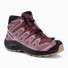 Scarponcini da trekking bambini Salomon XA Pro Mid Waterproof nocturne/dusky orchid
