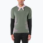 Maglia da corsa da uomo Salomon Sense Aero GFX Tee SS castor gray/pink frosting