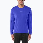 Longsleeve da running uomo Salomon Shakeout Core LS Tee clematis blue