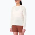 Longsleeve da running donna Salomon Shakeout Core Tee GFX LS whisper white/pink frosting