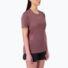 Maglia da running da donna Salomon Courtney Tee SS rose taupe
