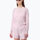 Longsleeve da running donna Salomon Shakeout Core LS Tee icy pink