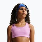 Reggiseno sportivo da bambina Nike Swoosh light magenta/white