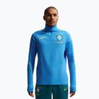 Felpa da calcio da uomo Nike Brazil Strike light photo blue/light menta/midwest gold