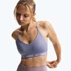 Reggiseno sportivo Nike Dri-Fit Indy Light Support iron purple/iron purple/white