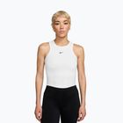 Canotta donna Nike One Fitted Dri-Fit Cropped Tank thunder white/black
