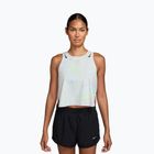 Canotta running donna Nike AeroSwift Dri-Fit ADV Cropped Tank Top off-white/black