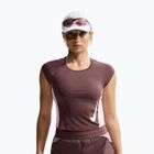 Maglia running donna Nike Swoosh Run Dri-Fit tattoo/pink foam/white