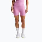 Pantaloncini da donna Nike Zenvy High Waisted Biker 5" light magenta/white
