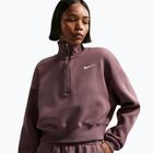 Felpa donna Nike Sportswear Phoenix Fleece 1/2 Zip Cropped tattoo/sail