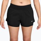 Pantaloncini da running donna Nike One Dri-FIT 2IN1 black/white