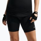 Pantaloncini da donna Nike One Maternity High-Waisted 8" black/white