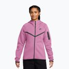 Felpa da donna  Nike Sportswear Tech Fleece Windrunner light magenta/black