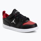 Scarpe da bambino Jordan Court Connect Low black/gym red/white