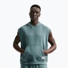 Felpa da allenamento da uomo Nike Athletic Club Dri-Fit Sleeveless Hoodie mineral slate/mineral slate