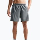 Pantaloncini da corsa da uomo Nike Miler Dri-Fit Brief Lined7" smoke grey/smoke grey