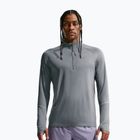 Felpa da running da uomo Nike Miler Dri-Fit UV 1/2 Zip smoke grey