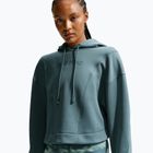 Felpa da allenamento da donna Nike Pro Therma-Fit Hoodie mineral slate/white