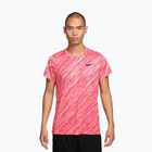 Maglietta da tennis da uomo Nike Court Dri-Fit Victory Print pink foam/black