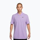 Maglietta da tennis da uomo Nike Court Dri-Fit Polo Solid violet mist/black