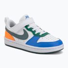 Scarpe per bambini Nike Court Borough Low Recraft white/malachite/mineral slate