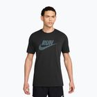 Maglietta da corsa da uomo Nike Dri-Fit Running black/mineral slate