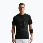 Maglietta da tennis da uomo Nike Court Dri-Fit black
