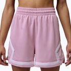 Pantaloncini da basket da donna  Jordan Sport Diamond 4" iced carmine/iced carmine/white/white