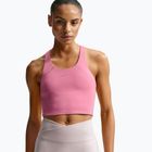 Maglietta da corsa da uomo Nike Tempo Medium Support Cropped Sports Bra peony