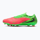 Scarpe da calcio da uomo Nike Phantom 6 Low Pro Erling Haaland FG hot punch/green strike/black