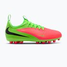 Scarpe da calcio per bambini Nike Jr. Phantom 6 Academy Erling Haaland AG hot punch/green strike/black