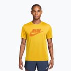 Maglietta da corsa da uomo Nike Miler Dri-Fit UV laser orange/total orange
