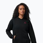 Felpa da donna Nike Jordan Fleece Hoodie black/gym red